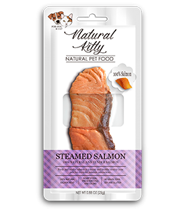 Natural Kitty Natural Kitty Recompensa Steamed Somon File 30 Gr - imagine 1