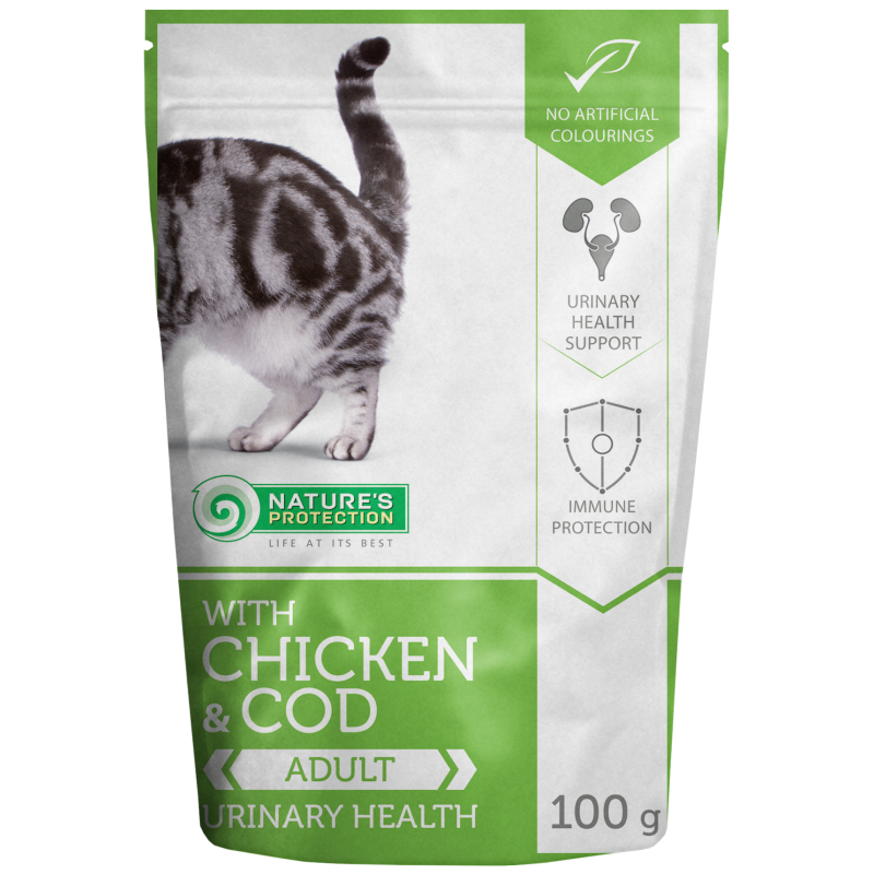 Nature's Protection Cat Urinary Health Chicken&Cod 100 G
