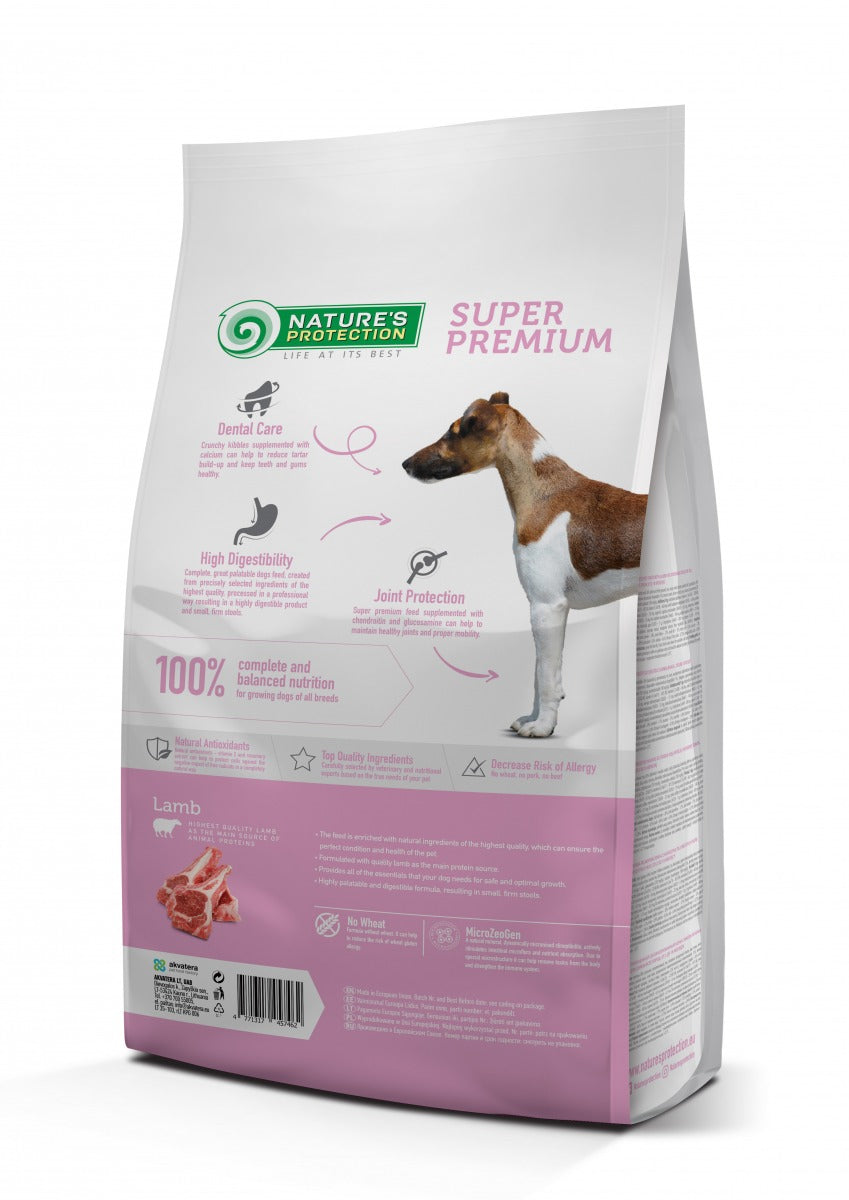 Nature's Protection Dog Junior Lamb