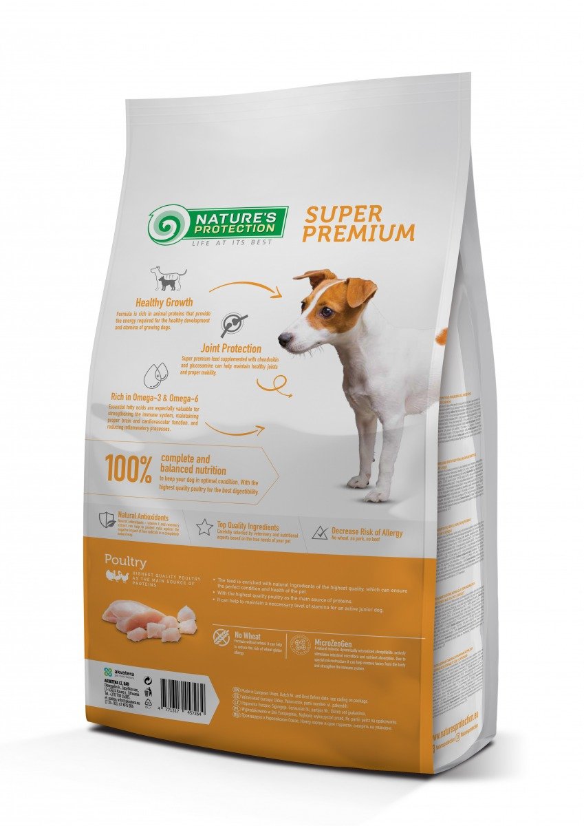 Nature's Protection Dog Junior All Breed Poultry