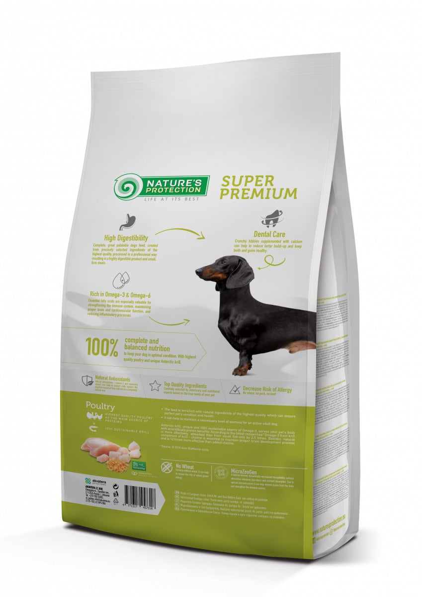 Nature's Protection Dog Mini Adult Poultry