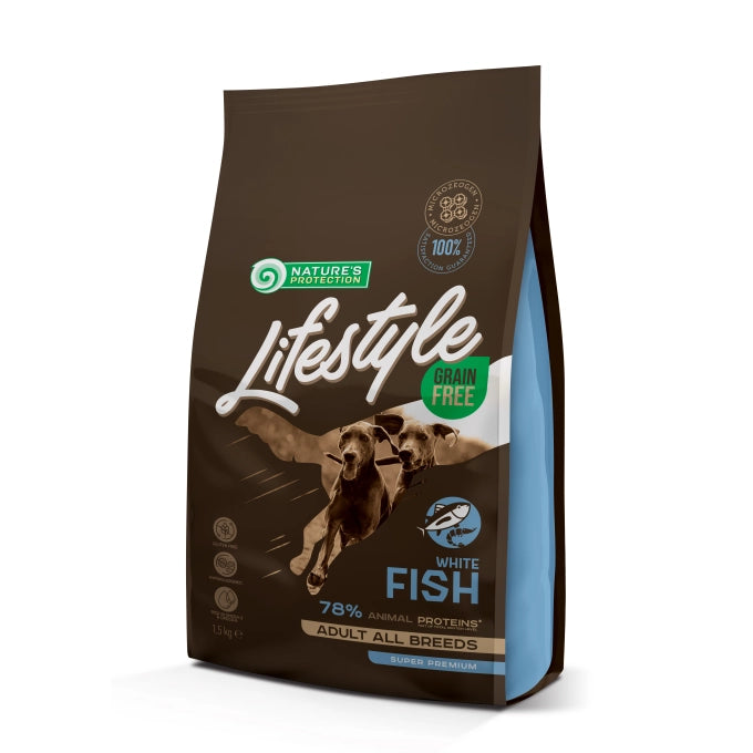 Nature's Protection Lifestyle Nature's Protection Lifestyle Grain Free Adult Dog All Breed cu Peste Alb - imagine 1
