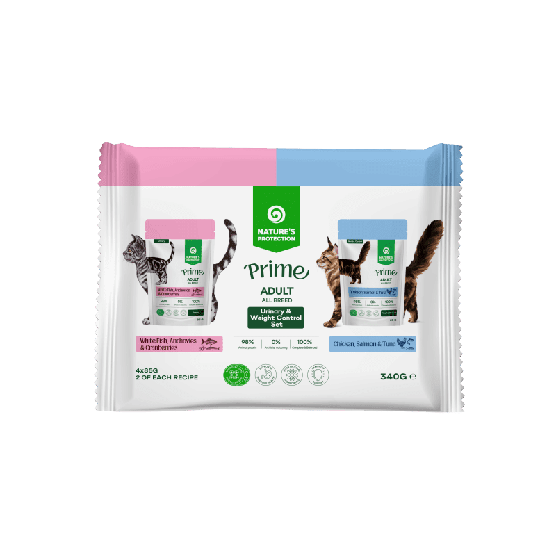 Nature's Protection Prime Mix Urinary & Weight Control 4x85 Gr