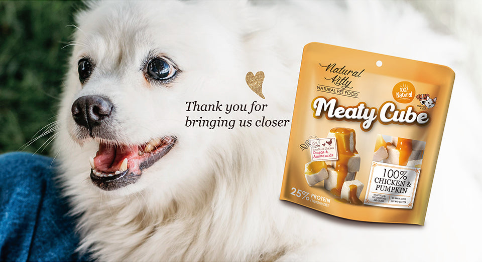 Natural Kitty Natural Kitty Recompensa Meaty Cube Pui & Dovleac 60 Gr - imagine 2