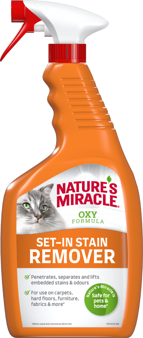 Natures Miracle Cat Set-In Stain Remover 709 Ml