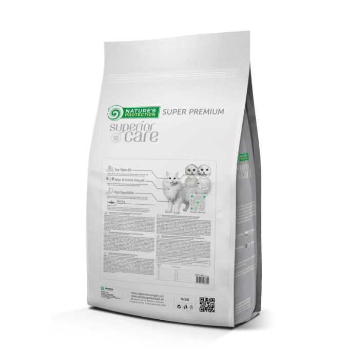 Nature's Protection Superior Care Superior Care Grain Free cu Hering pentru Pisici Adulte cu Blana Alba - imagine 2