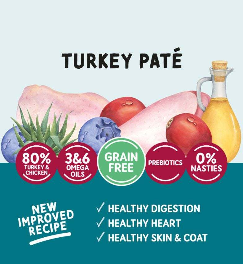 Naturo Naturo Cat Adult Grain Free Mousse cu Curcan 85g - imagine 2