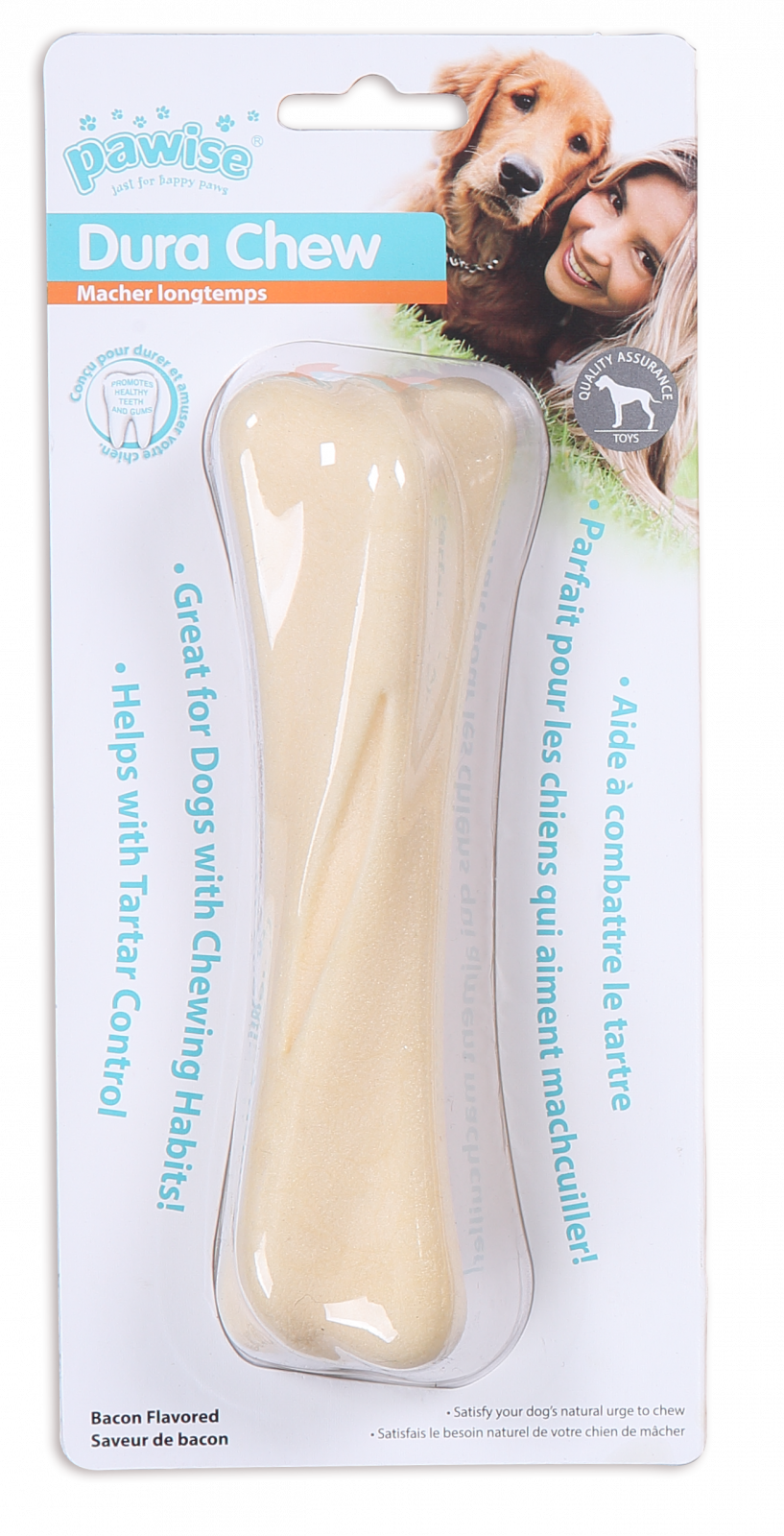 Pawise Jucarie Os cu Aroma de Bacon L