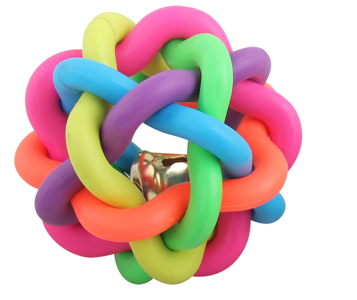 Pawise Rainbow World Minge cu Clopotel pentru Caini