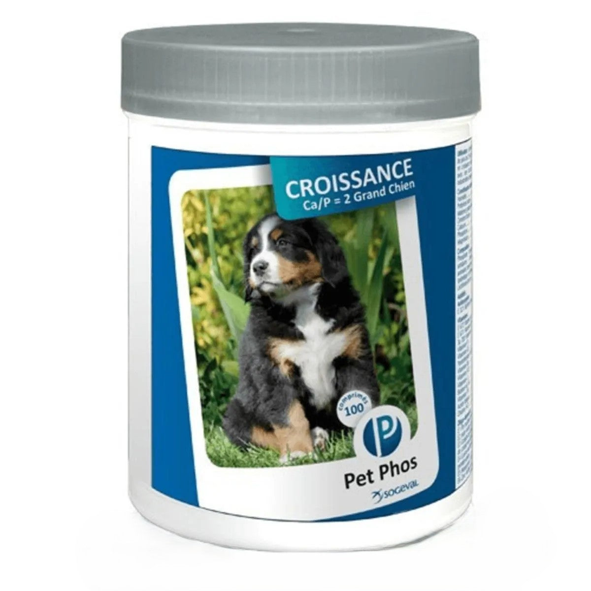 Pet Phos Croissance Grand Chien 100 Tablete