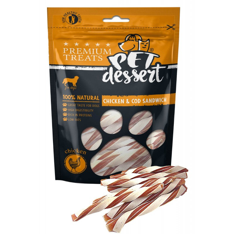 Pet's Desert Dog Chicken&Cod Sandwich LSC-42