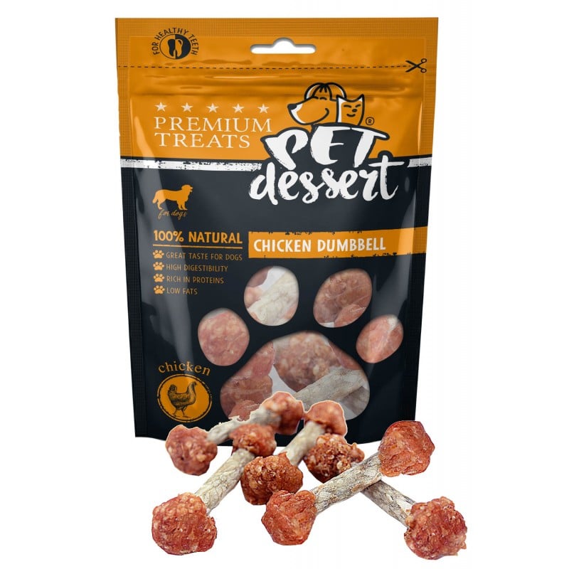 Pet's Desert Dog Chicken Dummbell LSC-26
