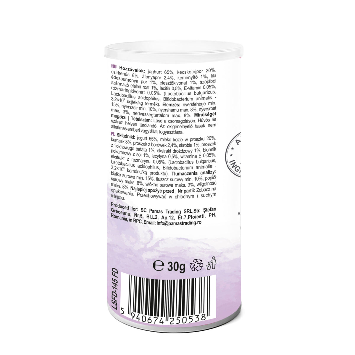 Pet’s Dessert Recompense Picky Bites Probiotics cu Iaurt si Afine