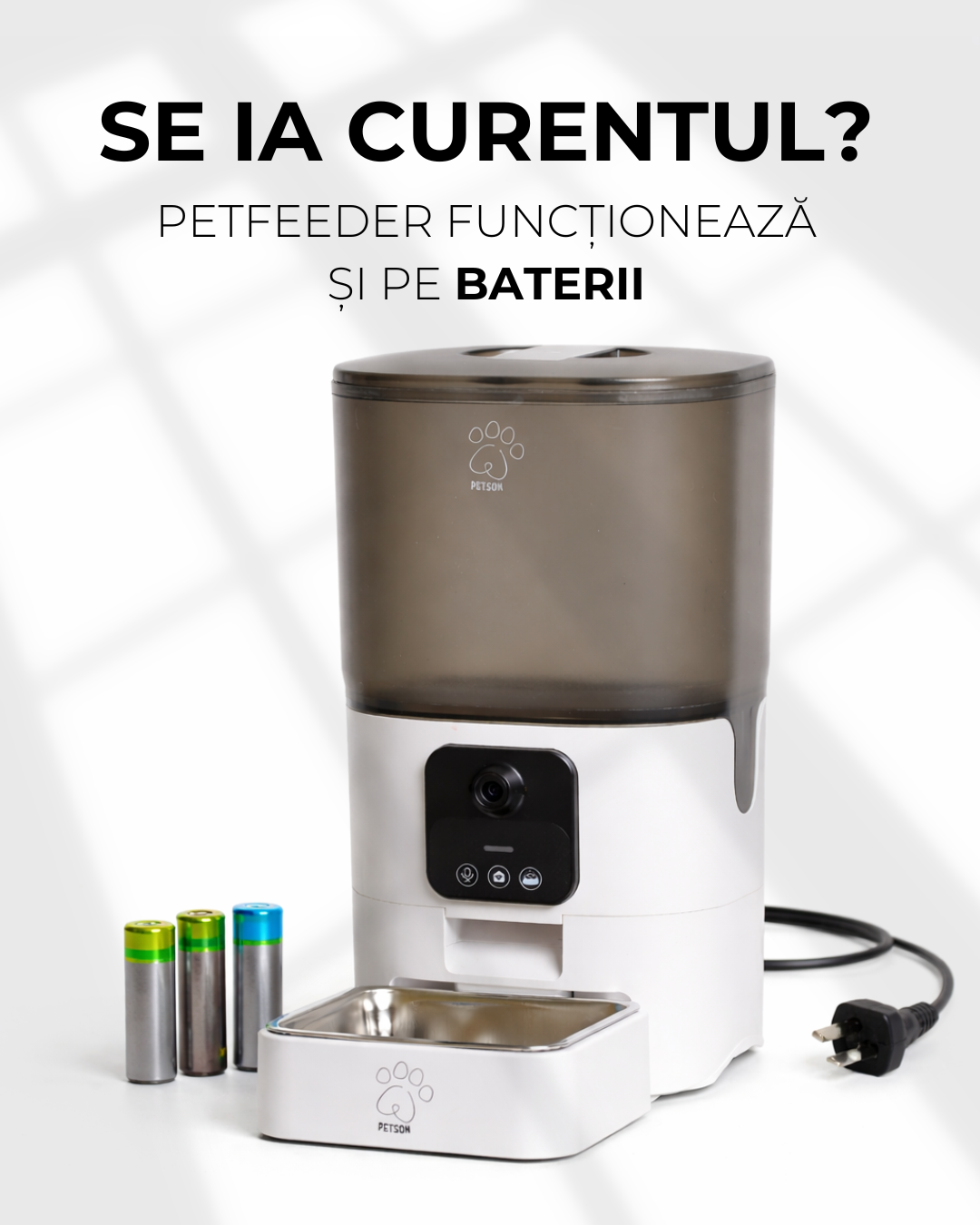 Petson PetFeeder Inteligent Automat pentru Caini/Pisici