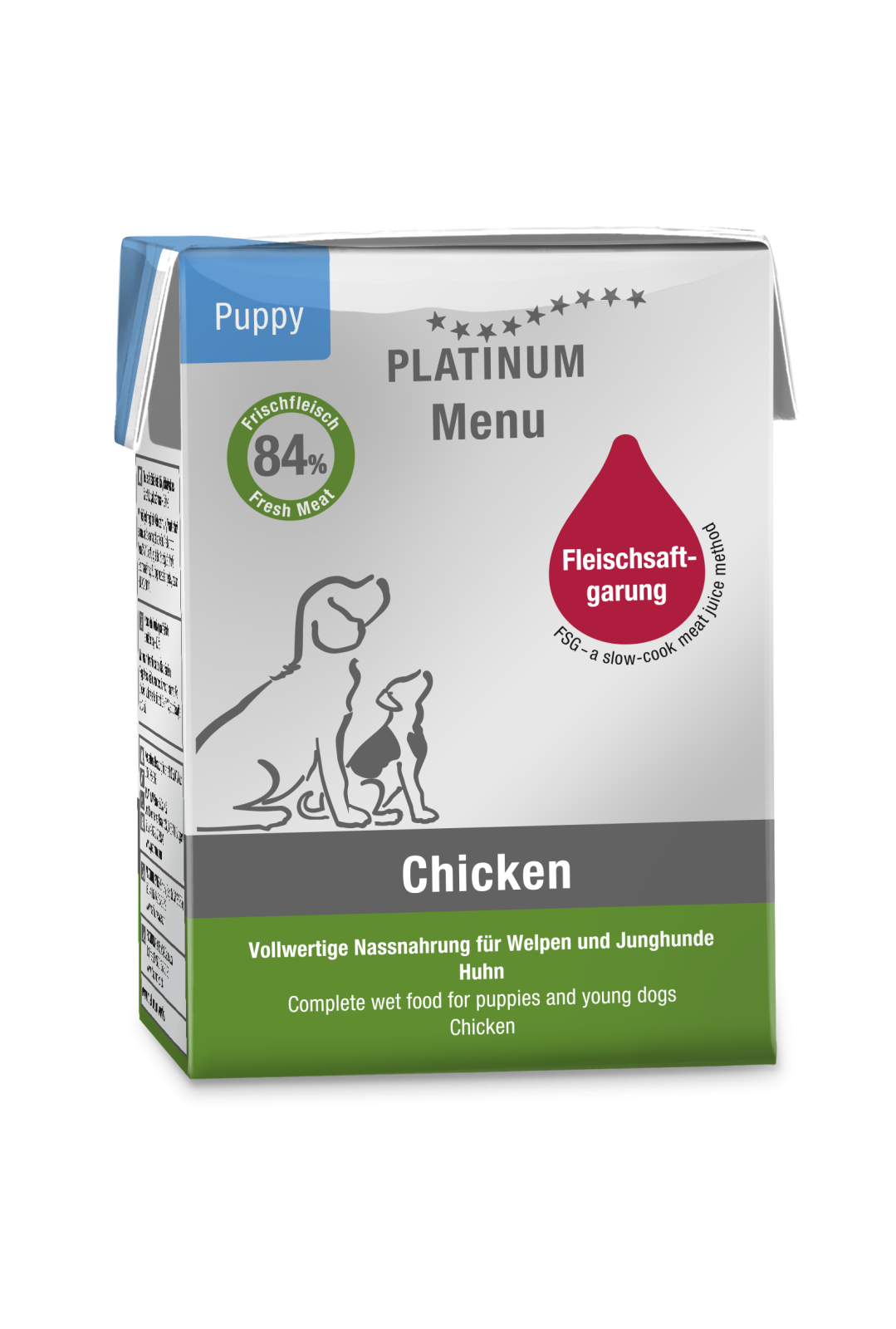 Platinum Platinum Meniu Hrana Umeda pentru Caini Juniori cu Pui 185 Gr - imagine 1