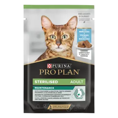 Pro Plan Pro Plan Cat Adult Sterilised Maintenance Terina cu Cod Plic 75 Gr - imagine 1