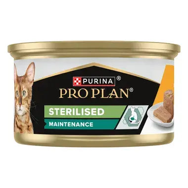 Pro Plan Cat Maitenance Adult Sterilised Pate cu Pui Conserva 85 Gr