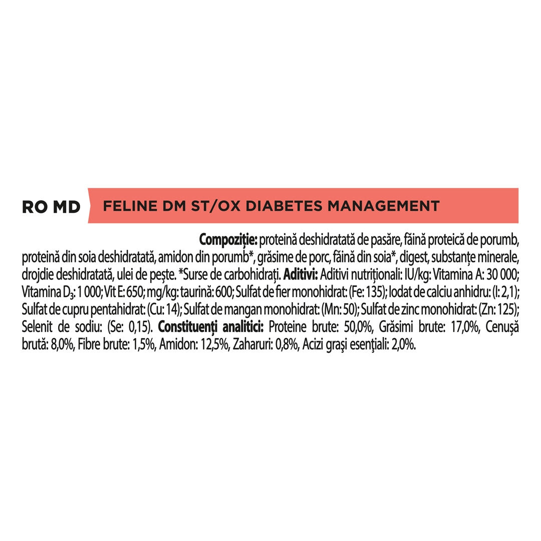 Pro Plan Pro Plan Cat Veterinary Diets DM St/Ox Diabetes - imagine 3