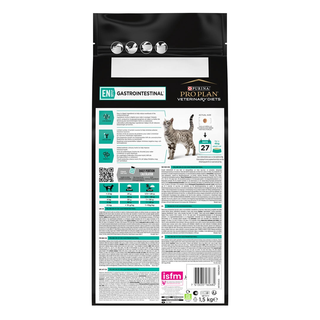 Pro Plan Pro Plan Cat Veterinary Diets EN Gastrointestinal 5 Kg - imagine 2