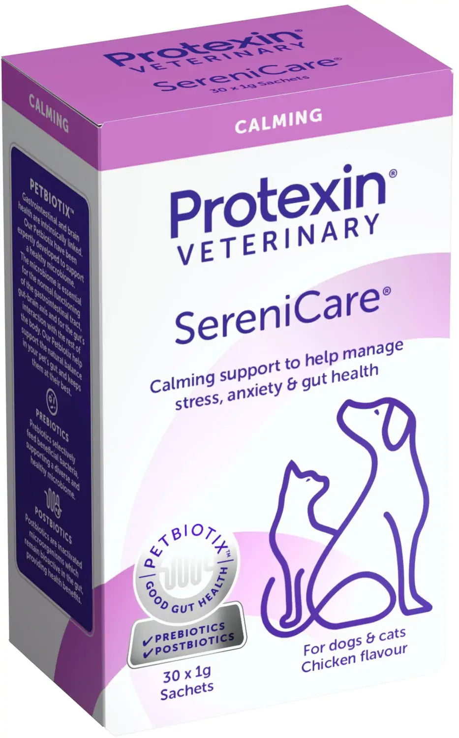 Protexin Vet Protexin SereniCare Suport Emotional si Digestiv pentru Caini si Pisici 30 plicuri x 1 Gr