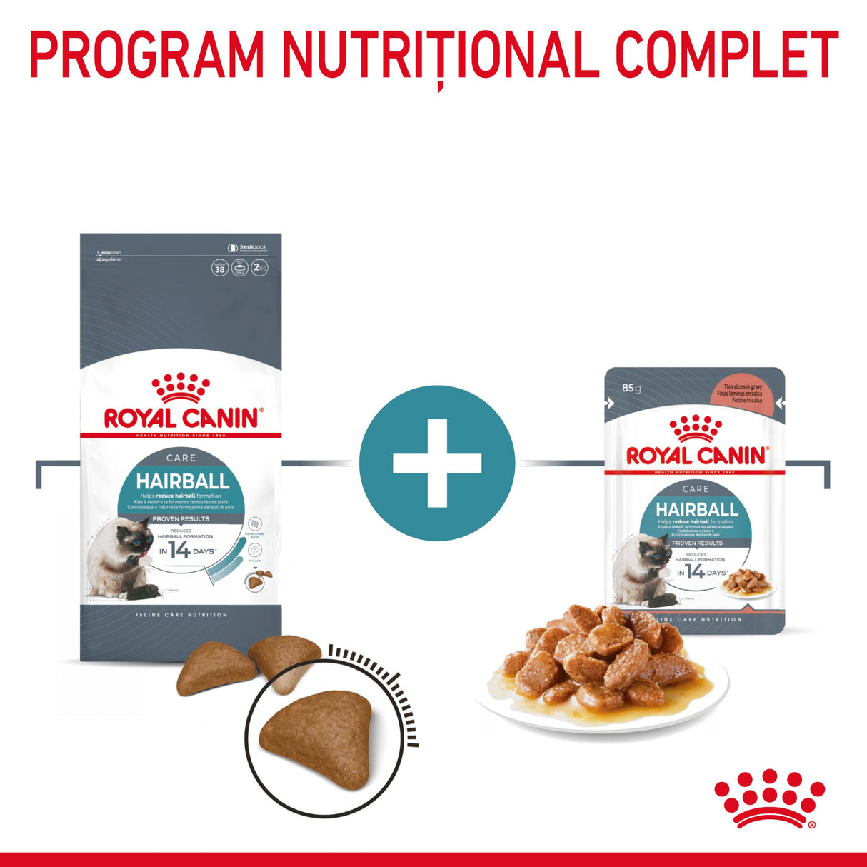 Royal Canin Royal Canin Hairball Care Gravy Plic 85 G - imagine 2