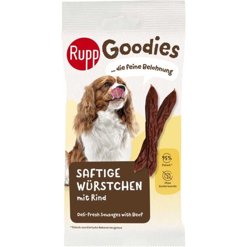 Rupp Dog Beef Fresh Sausages 70 gr