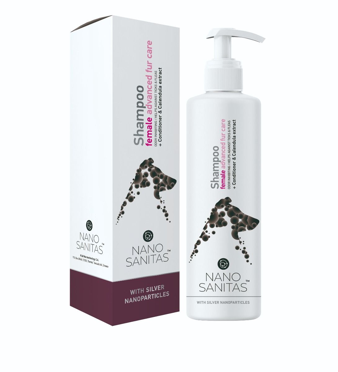 Sampon pentru ingrijirea blanii destinat femelelor 250 Ml