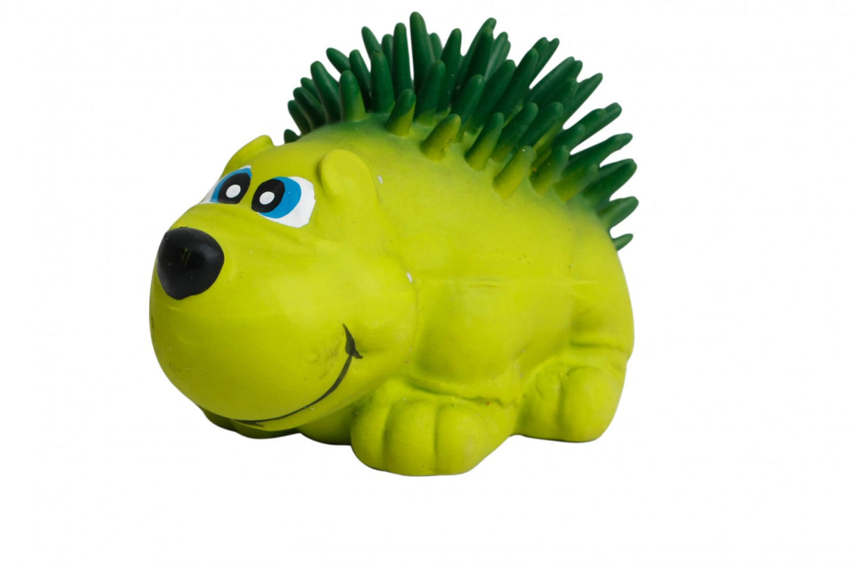 TOY1630 Jucarie arici din latex; 8cm; Verde