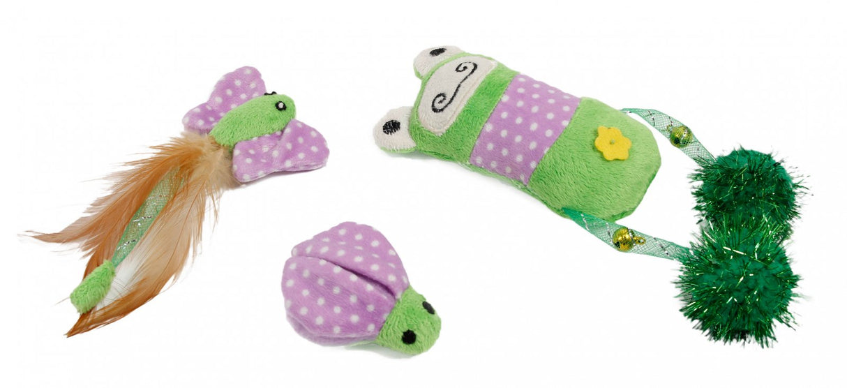 TOY2019 Set din 3 jucarii cu catnip pentru pisica