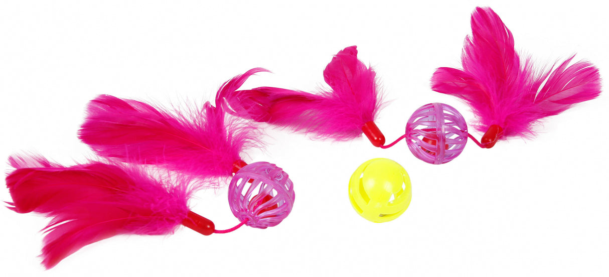 TOY2156 Set jucarii pentru pisica - 3 bucati