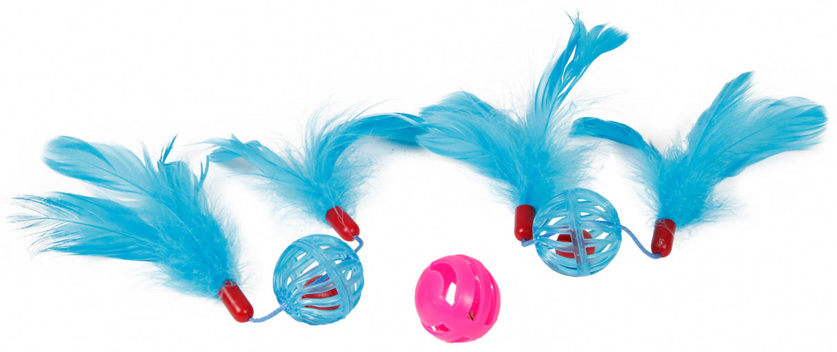 TOY2163 Set jucarii pentru pisica - 3 bucati