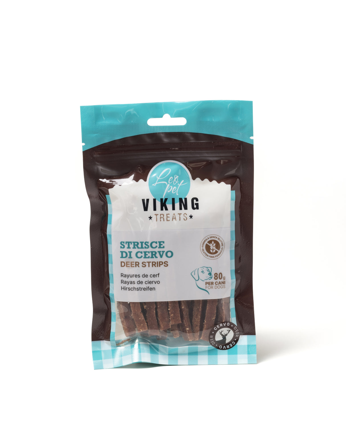 Leopet Viking Fasii din Caprioara pentru Caini 80 Gr