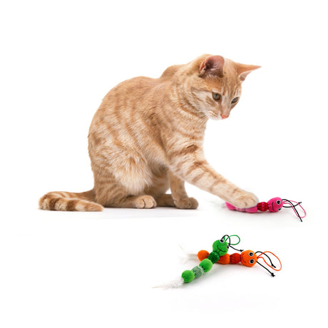 All for paws Jucarie Feather Snake pentru Pisici