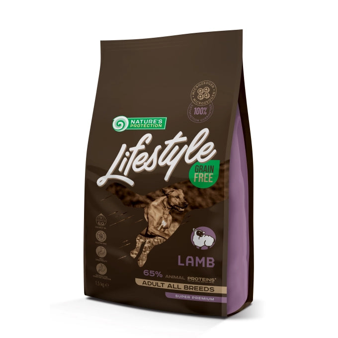 Nature's Protection Lifestyle Grain Free Adult All Breed cu Miel