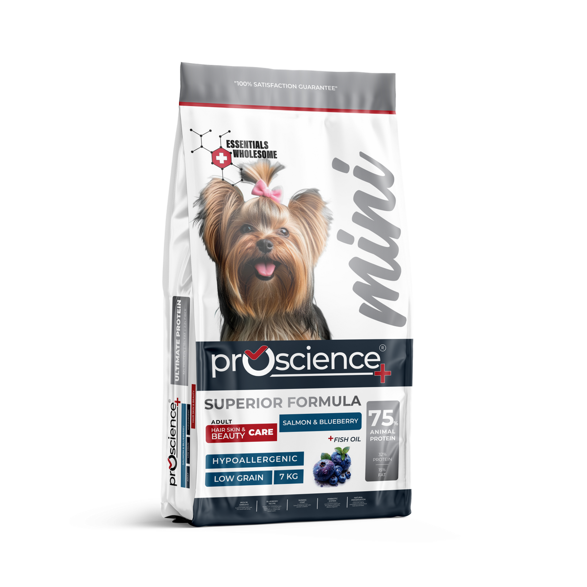Pro Science Mini Adult Hair & Skin Beauty Care cu Somon si Afine