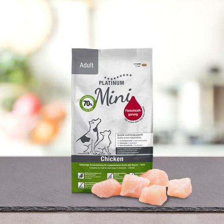 Ambalaj Platinum Adult Mini Chicken cu carne de pui