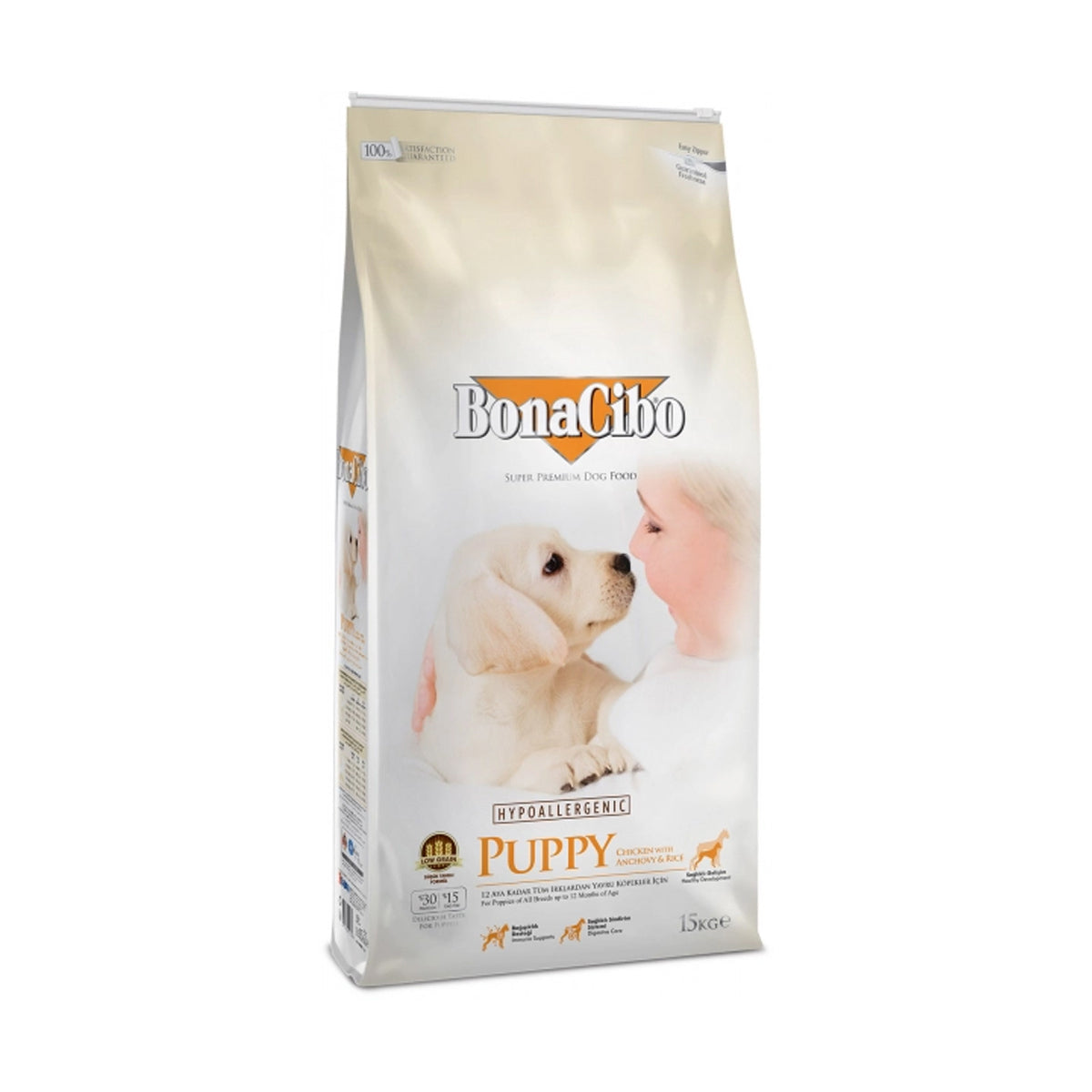 BonaCibo Puppy Chicken&Rice with Anchovy