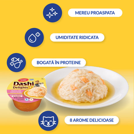 Inaba Ciao Dashi Delights – hrană umedă pentru pisici