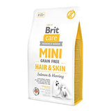 Brit Care Mini Grain Free Hair and Skin Somon si Hering