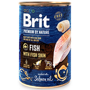 Brit Premium by Nature Dog Fish with Fish Skin Conserva