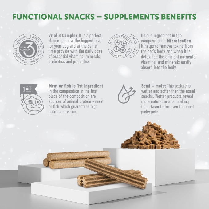 Superior Care White Dogs Snacks GF Crestere si Dezvoltare Sanatoasa pentru Juniori cu Insecte