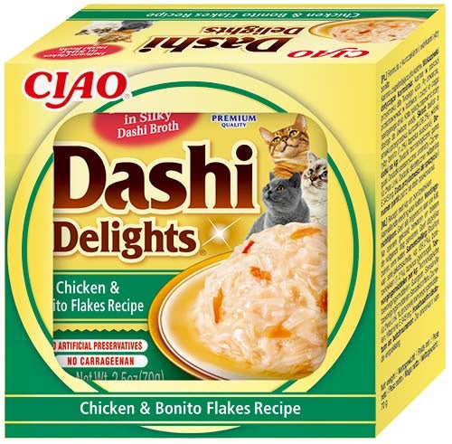 Ciao Dashi pentru pisici cu Pui si Bonito