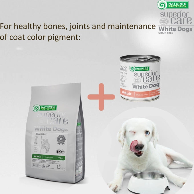 Superior Care White Dogs Wellness Soup cu Ton si Somon