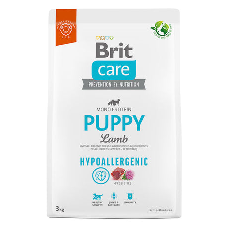 Brit Care Dog Hypoallergenic Puppy cu Miel si Orez
