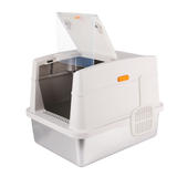 Afp Go Fresh Cat Litter Box din Otel Inoxidabil