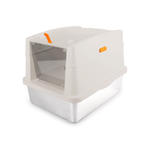 Afp Go Fresh Cat Litter Box din Otel Inoxidabil