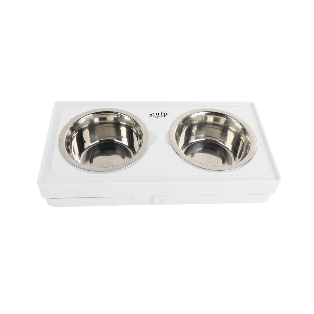 All for Paws Adjustable Double Feeder cu Doua Boluri 2x750 ML