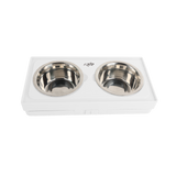 All for Paws Adjustable Double Feeder cu Doua Boluri 2x750 ML