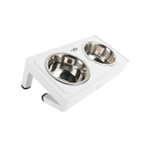 All for Paws Adjustable Double Feeder cu Doua Boluri 2x750 ML