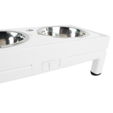 All for Paws Adjustable Double Feeder cu Doua Boluri 2x750 ML